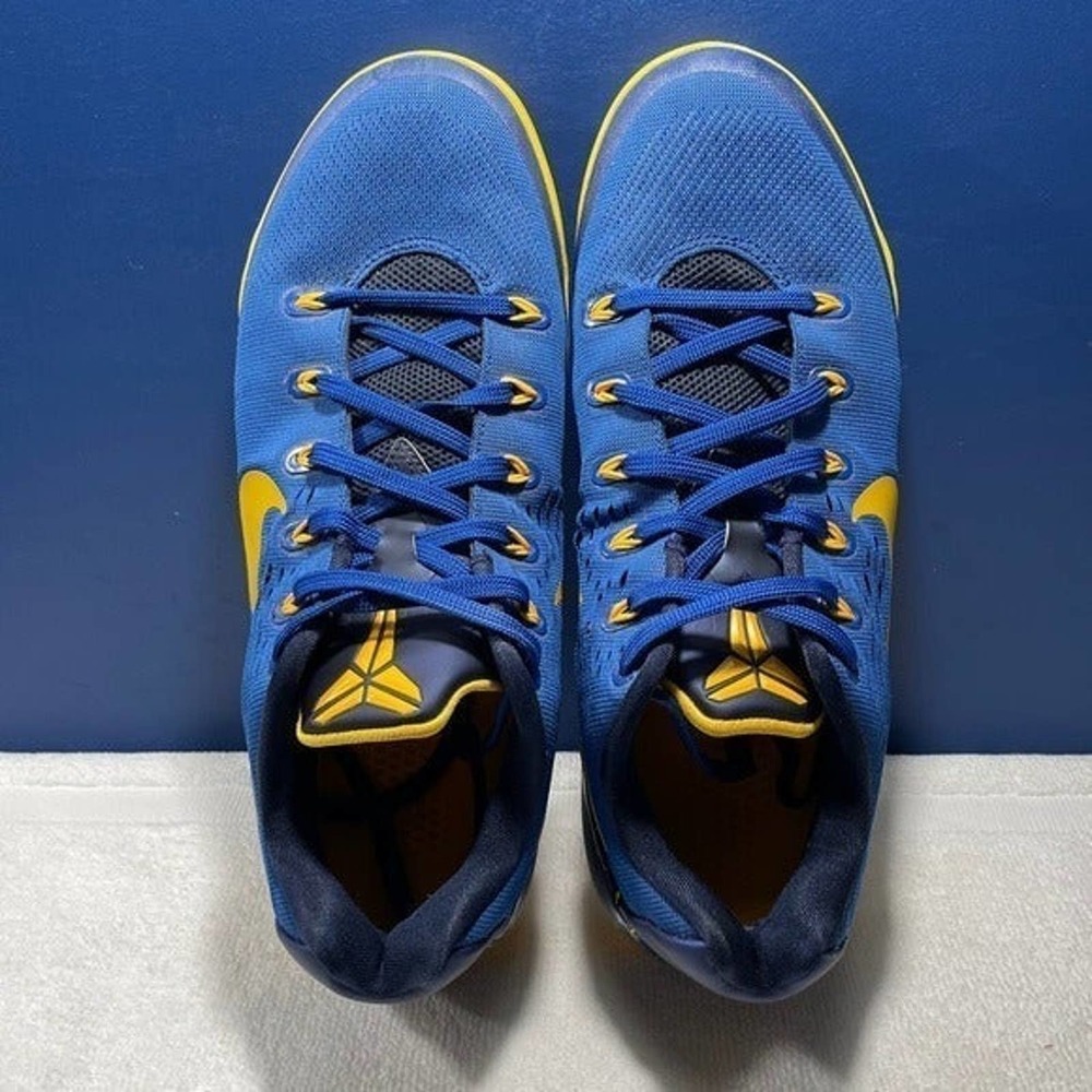 Nike Men’s Kobe 9 “Gym Blue/Gold) Sz 10_3